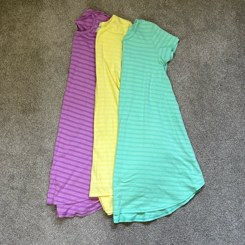 Lularoe LLR Lot of three (3) size 12 Scarlett dresses